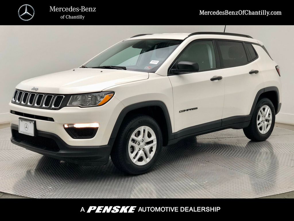 Pre-Owned 2018 Jeep Compass Sport FWD SUV in Chantilly # ...